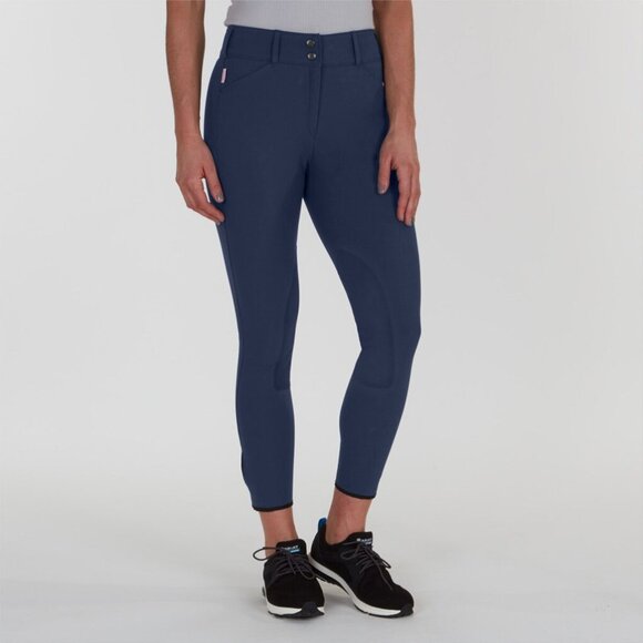 The Tailored Sportsman Pants - The Tailored Sportsman Trophy Hunter Mid Rise Equestrian Breech French Blue 32R
